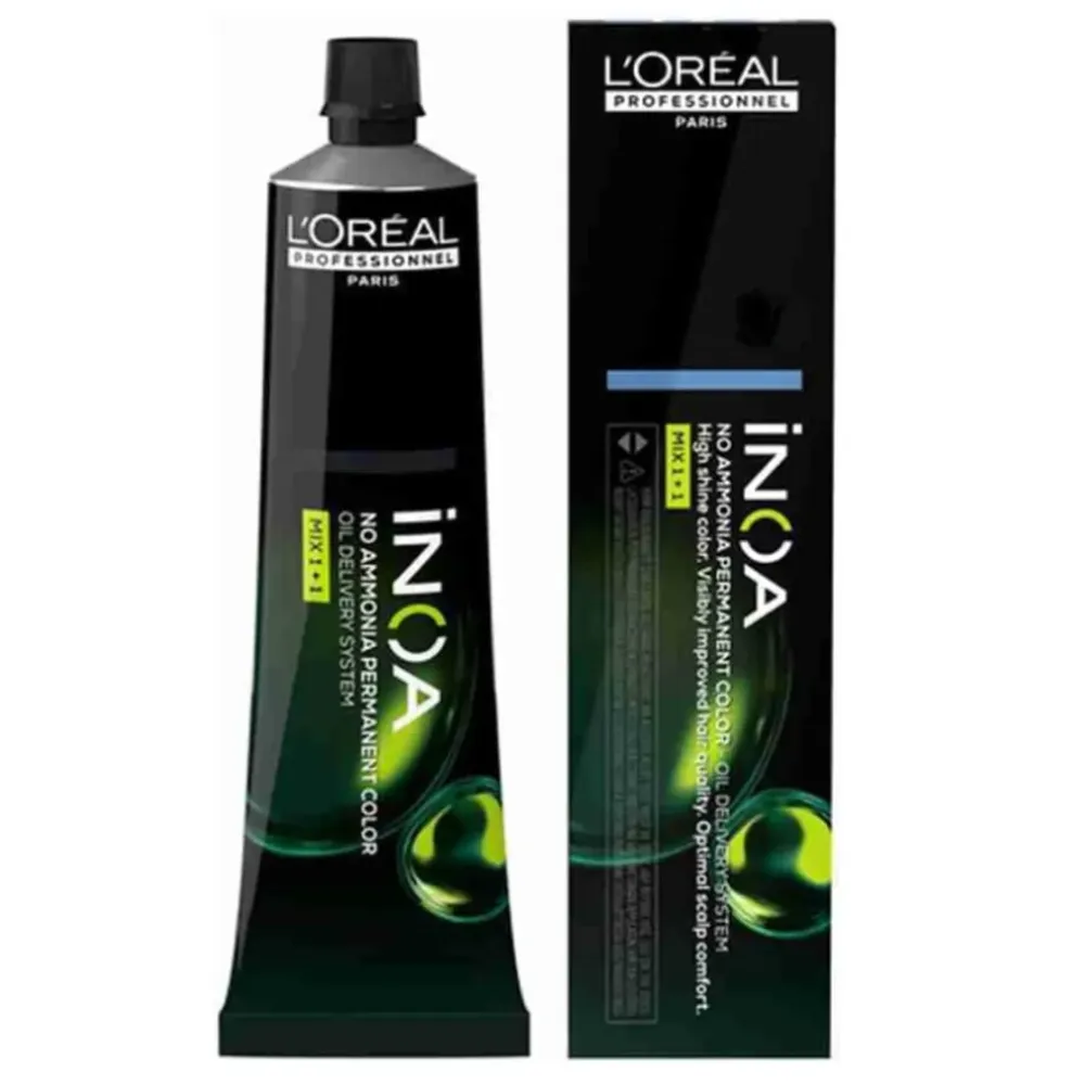Loreal Crema Colorante INOA Sin Amoniaco 60ml - 8.1 Rubio Claro Ceniza - Imagen 1
